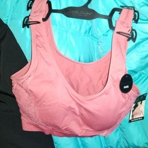 Delta Burk sports bra in mauve 3X